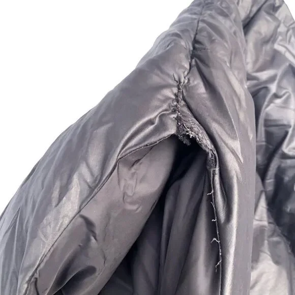 Vintage The North Face Nuptse Jacket Vest Black XXL Goose Down Jacket - Picture 11 of 15